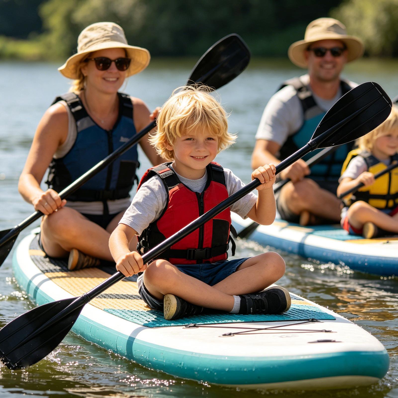 Carbon Fiber Paddle 2 Section  - Fishing Kayak Paddle review and price