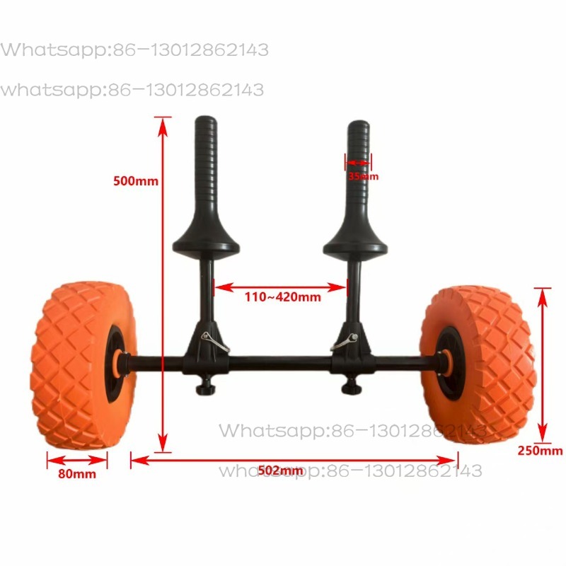 Kayak Cart, Adjustable Width D - Fishing Kayak Cart review and price