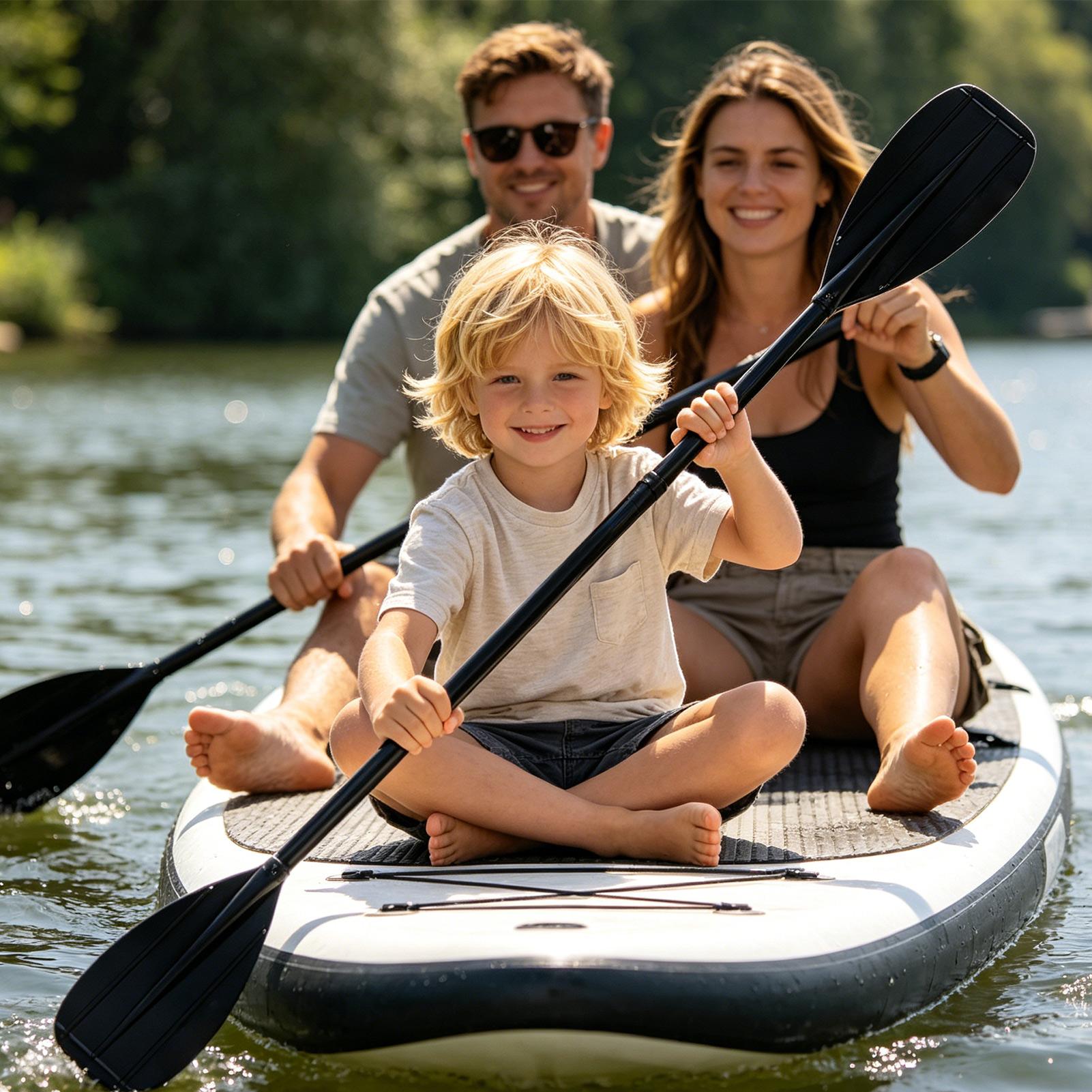 Carbon Fiber Paddle 2 Section  - Fishing Kayak Paddle review and price