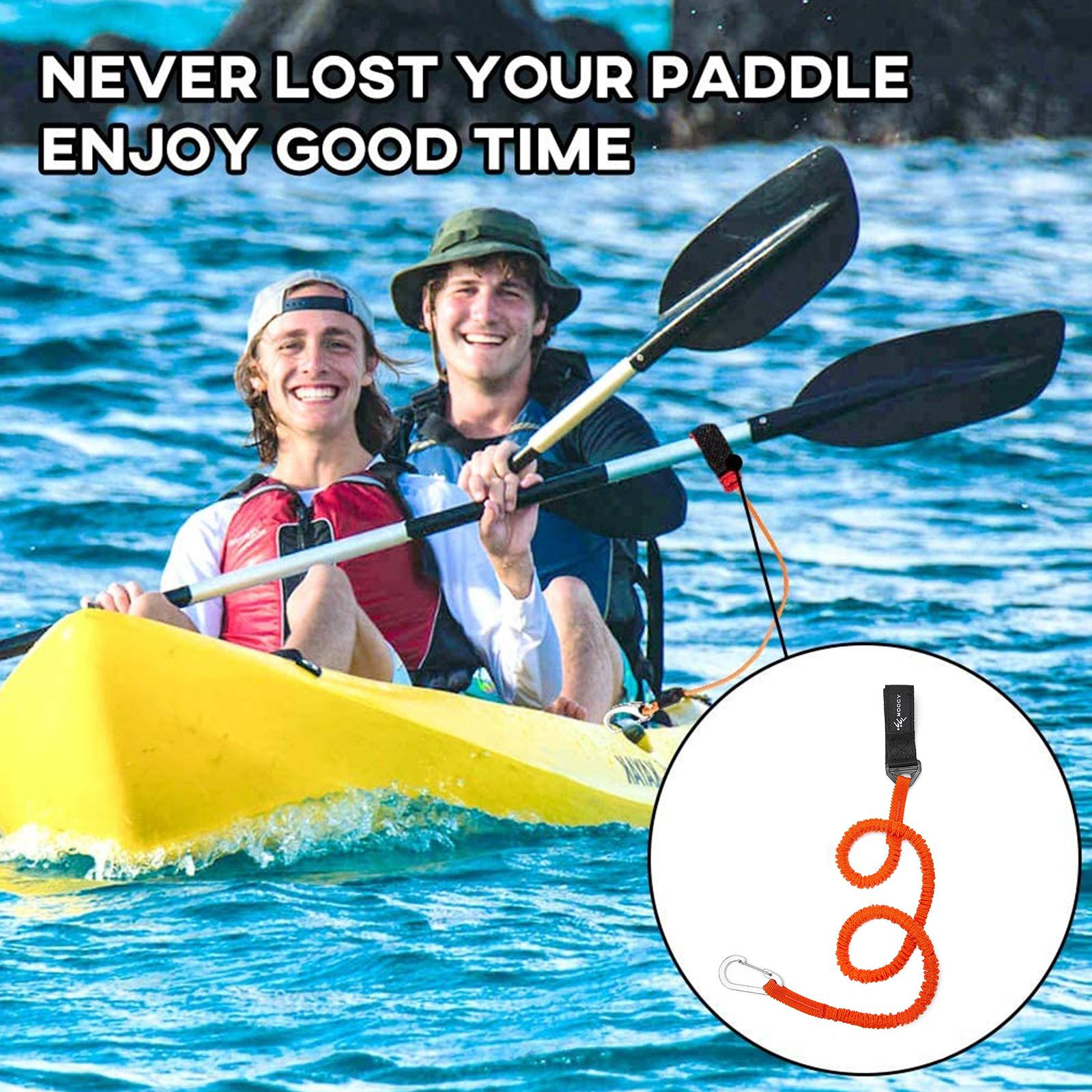 Adjustable Elastic Kayak Paddl - Fishing Kayak Paddle Leash review and price