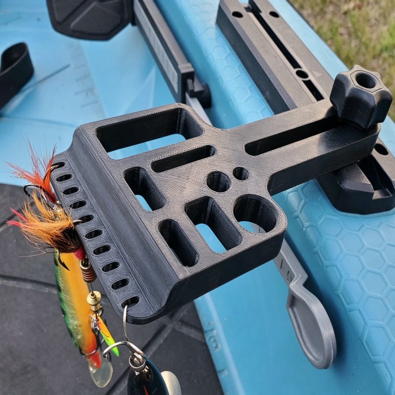 Kayak T-slot Fishing Gear Stor - Fishing Kayak Crate review and price