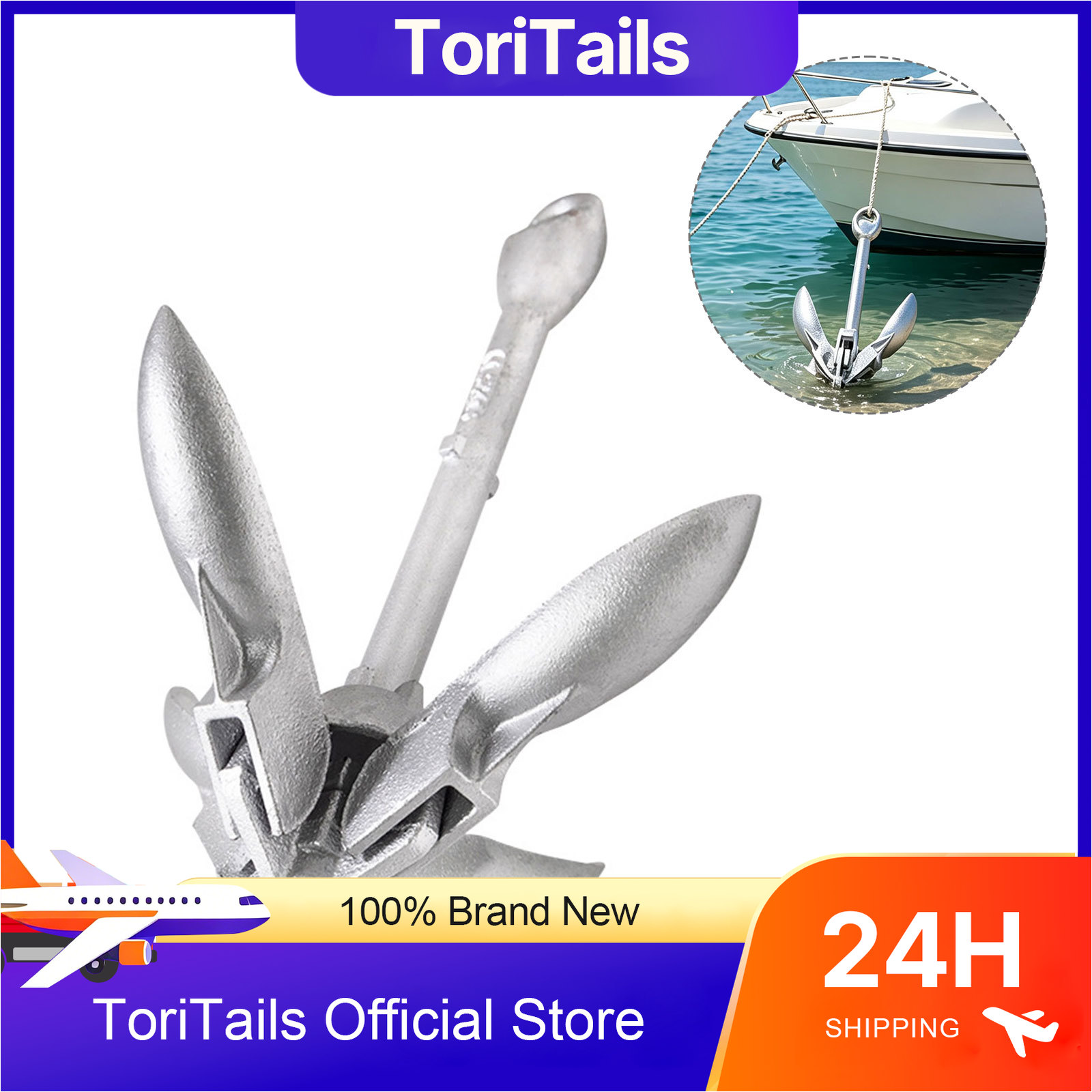 KOETSU Collapsible Boat Anchor - Fishing Kayak Anchor review and price