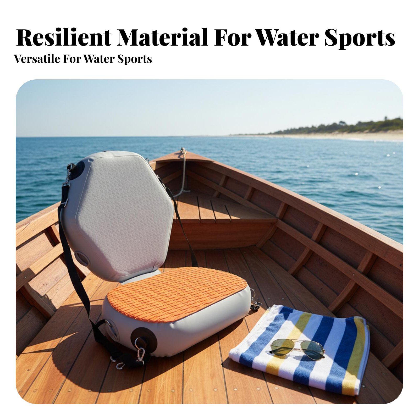 Inflatable Kayak Seat Wear-Res - Fishing Kayak Paddle review and price