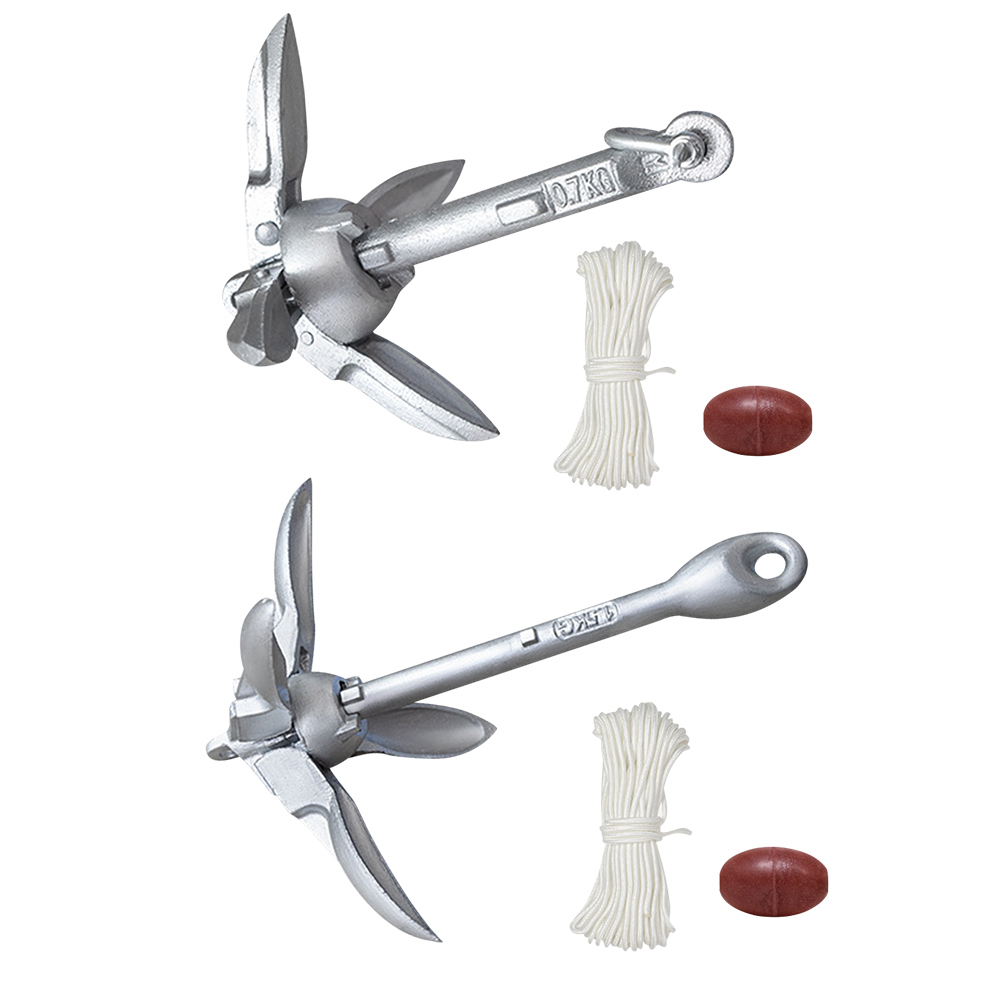 0.7/1.5KG Boat Anchor with 65f - Fishing Kayak Anchor review and price